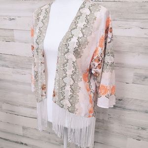 Coco + Jameson Boho Cover Up Kimono Top